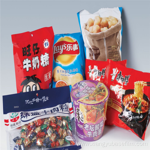 Non-toxic Waterproof Snak Packing Printing Base Film